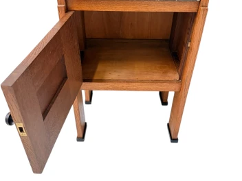 Art Deco Modernist Nightstand or Bedside Cabinet, 1920s